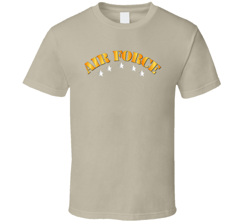 Air Force - Air Force W Silver Stars T Shirt