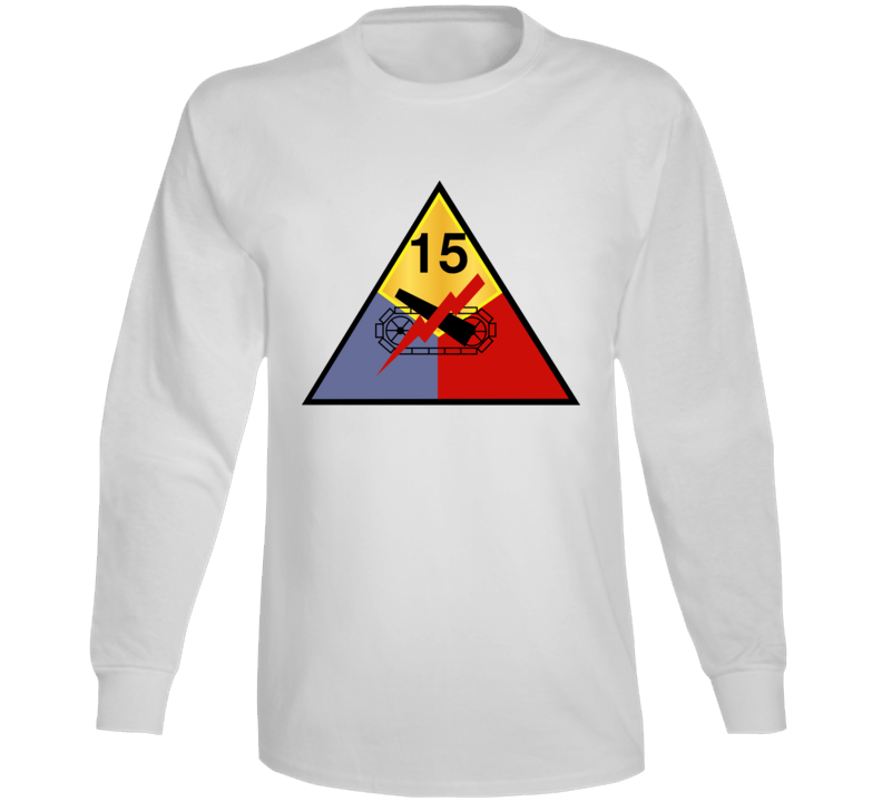 Army - 15th Armored Division Wo Txt Long Sleeve