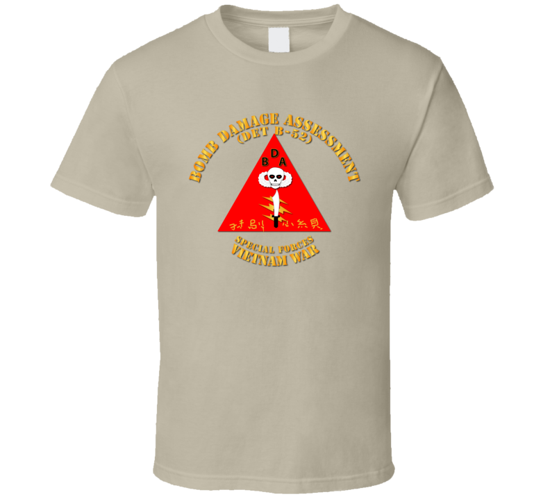 Sof - Bomb Damage Assessment - Det B52 T Shirt