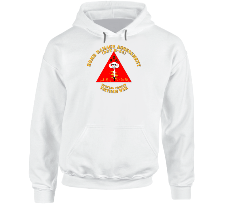 Sof - Bomb Damage Assessment - Det B52 Hoodie