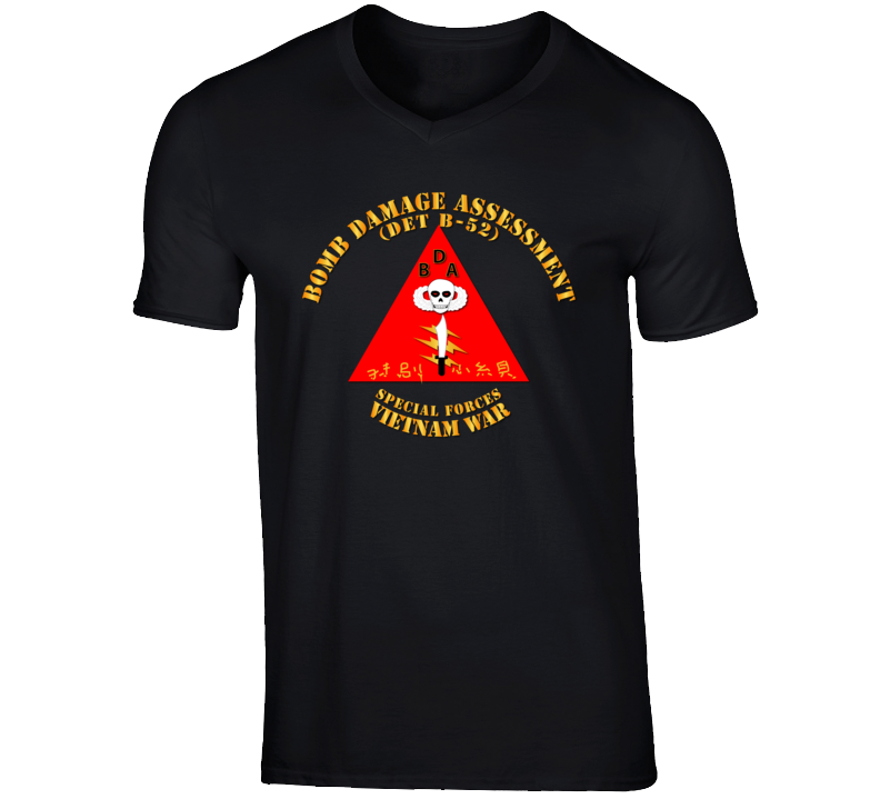 Sof - Bomb Damage Assessment - Det B52 V-neck