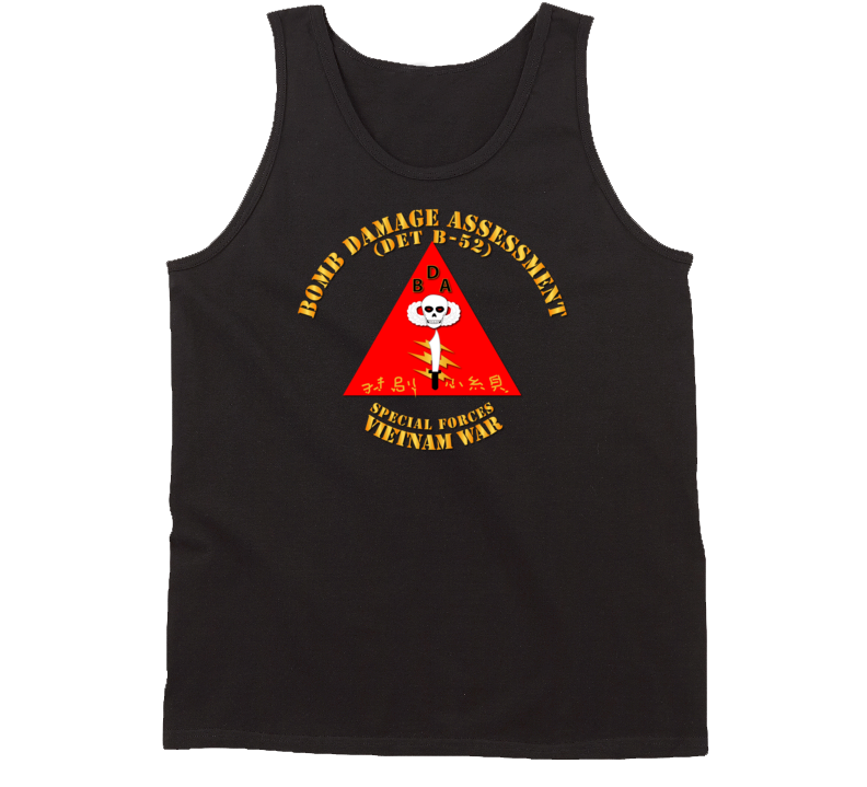 Sof - Bomb Damage Assessment - Det B52 Tanktop
