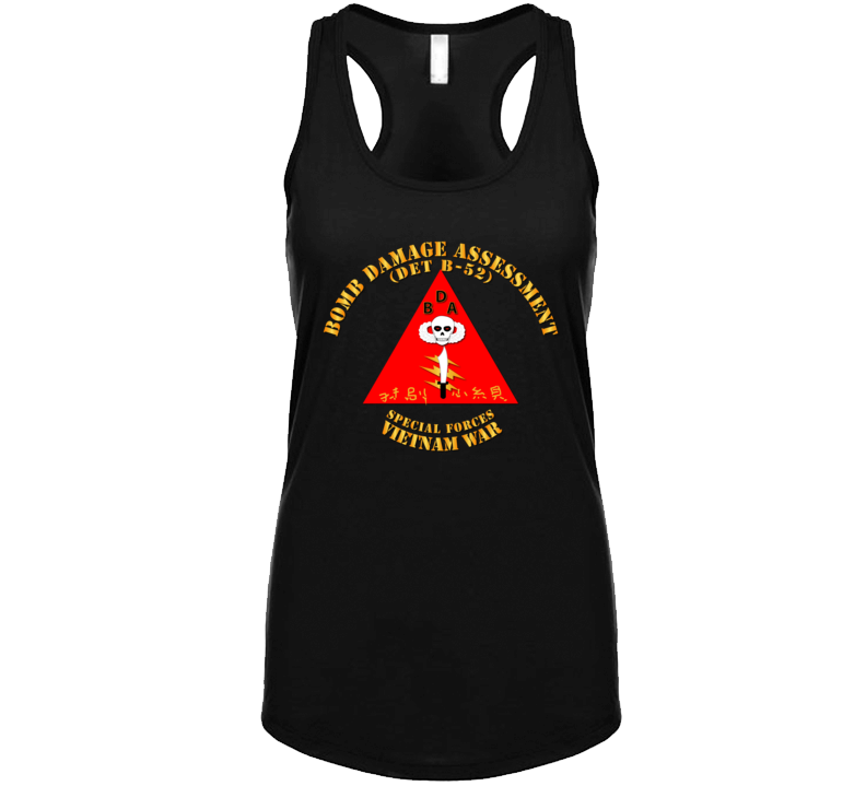 Sof - Bomb Damage Assessment - Det B52 Ladies Tanktop