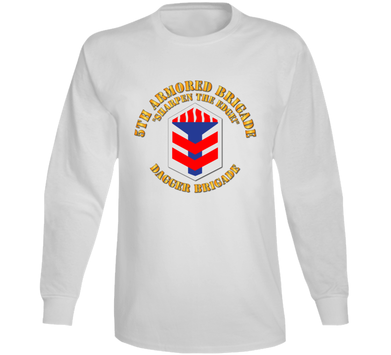 Army - 5th Armored Brigade Long Sleeve