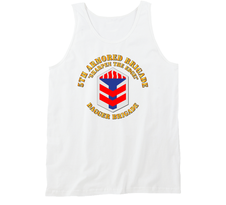 Army - 5th Armored Brigade Tanktop