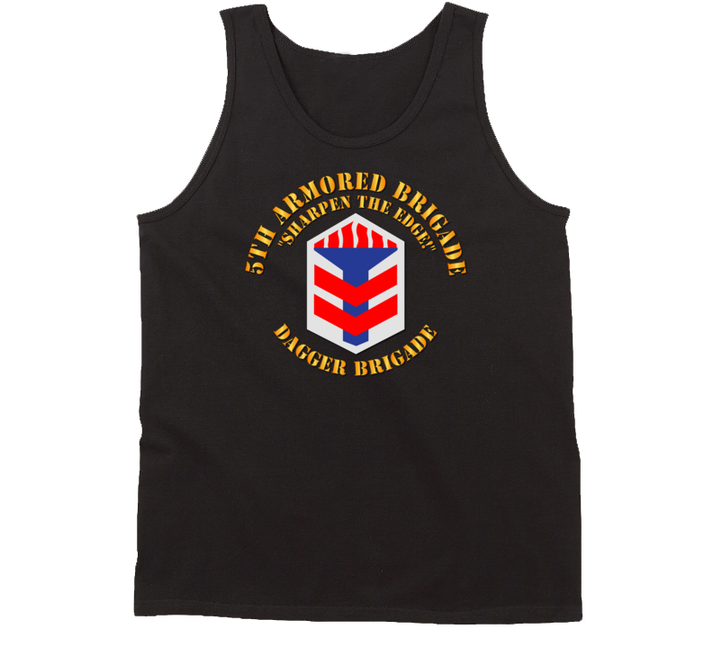 Army - 5th Armored Brigade Tanktop