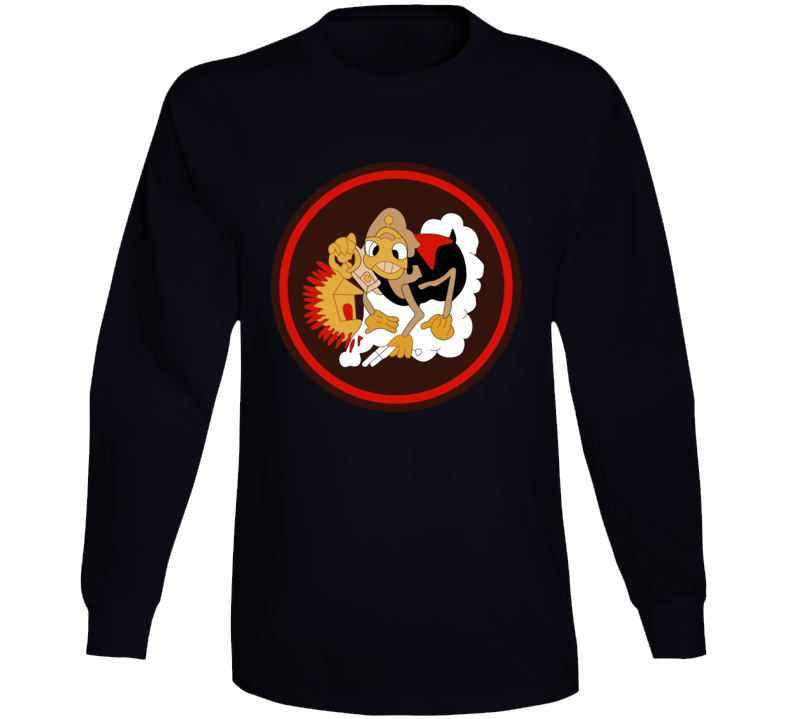 Aac - 419th Night Fighter Squadron - Wwii Wo Txt Long Sleeve