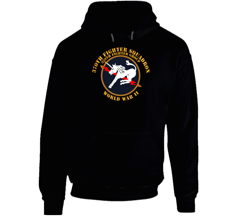 Aac - 370th Fighter Squadron - Wwii Hoodie