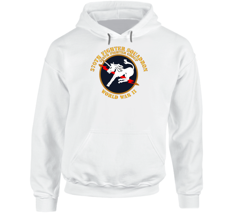 Aac - 370th Fighter Squadron - Wwii Hoodie