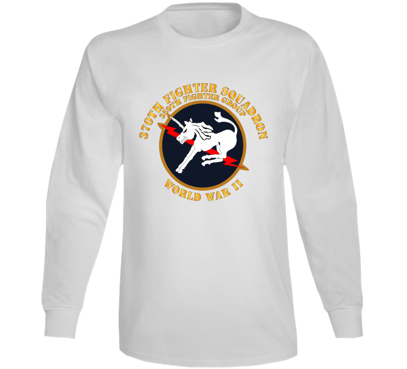 Aac - 370th Fighter Squadron - Wwii Long Sleeve