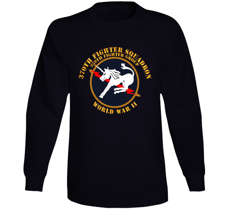 Aac - 370th Fighter Squadron - Wwii Long Sleeve