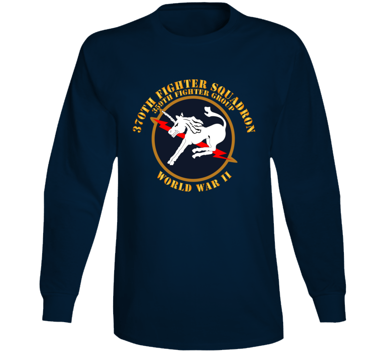 Aac - 370th Fighter Squadron - Wwii Long Sleeve