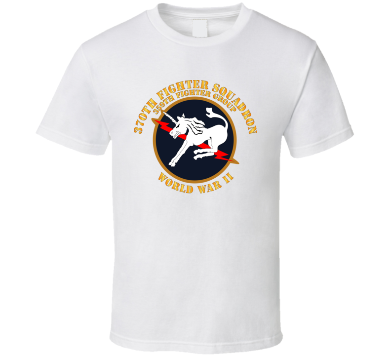 Aac - 370th Fighter Squadron - Wwii T Shirt