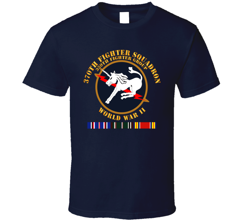 Aac - 370th Fighter Squadron - Wwii W Svc T Shirt