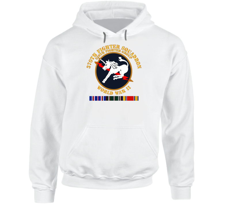 Aac - 370th Fighter Squadron - Wwii W Svc Hoodie