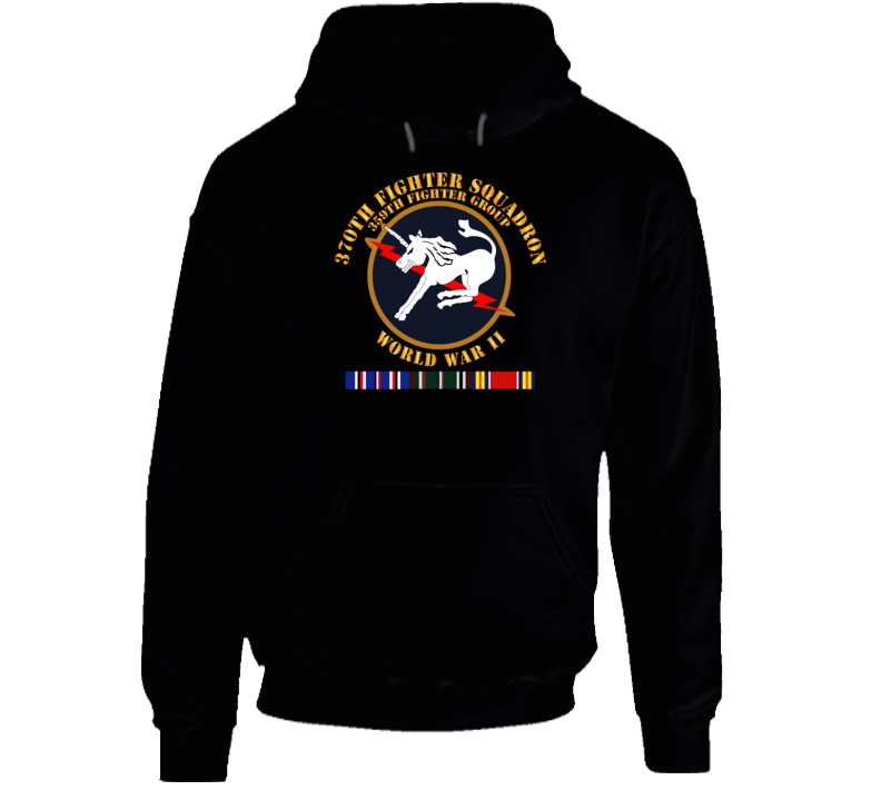 Aac - 370th Fighter Squadron - Wwii W Svc Hoodie