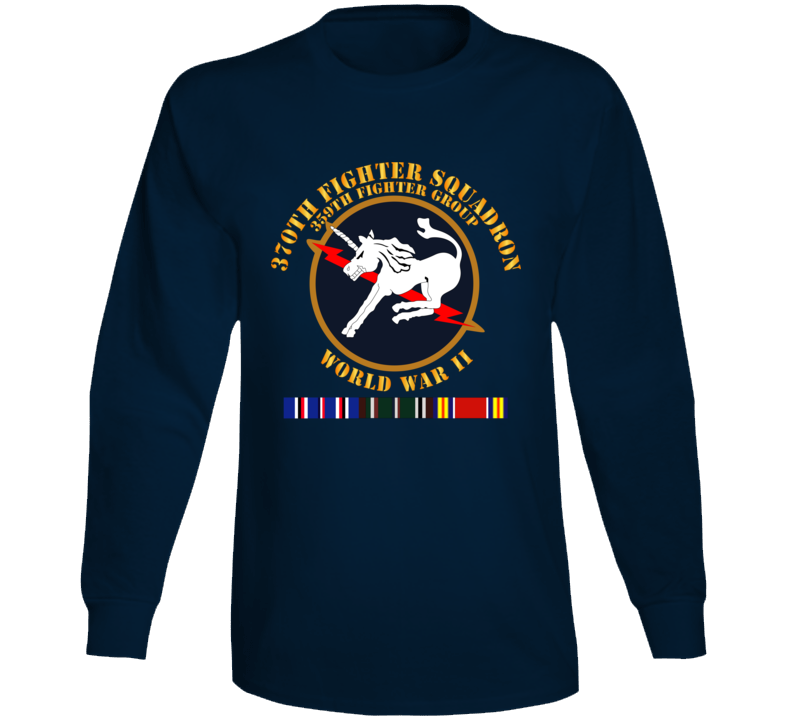 Aac - 370th Fighter Squadron - Wwii W Svc Long Sleeve