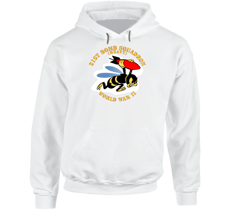 Aac - 21st Bomb Squadron - Wwii Hoodie