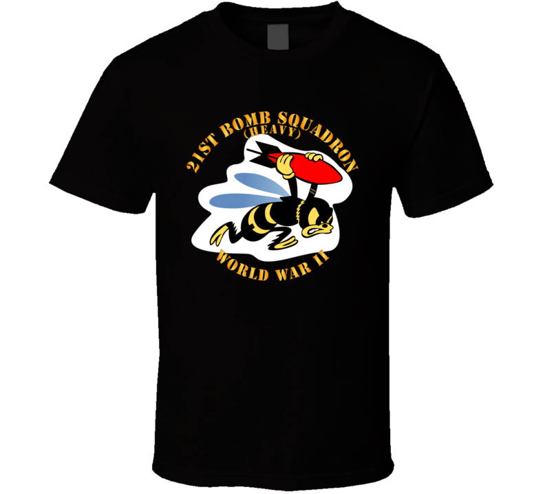 Aac - 21st Bomb Squadron - Wwii T Shirt