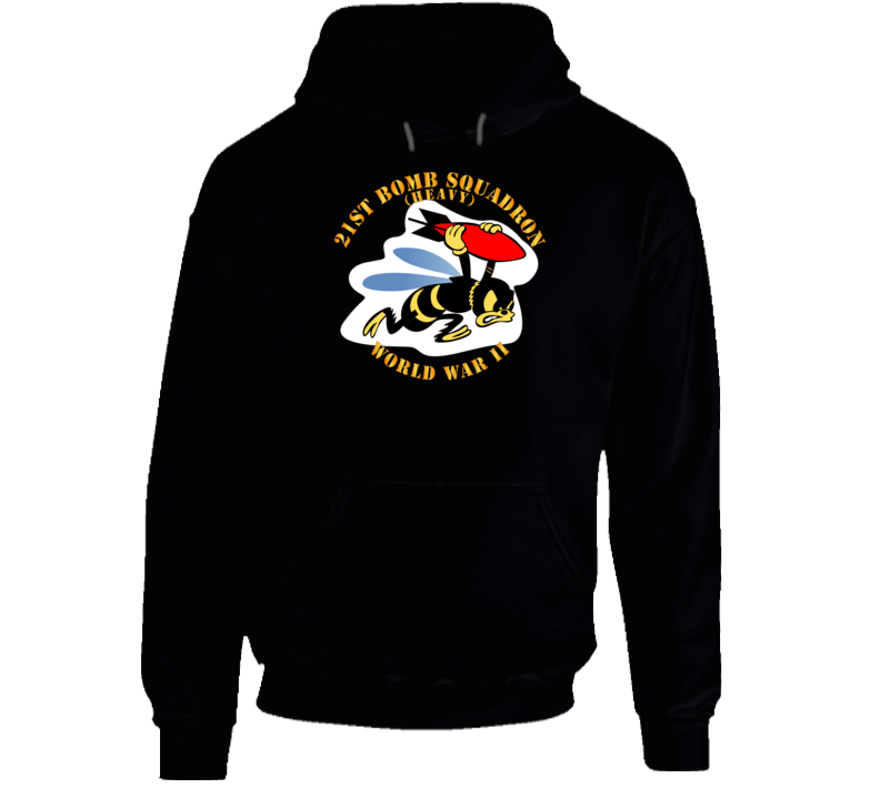 Aac - 21st Bomb Squadron - Wwii Hoodie