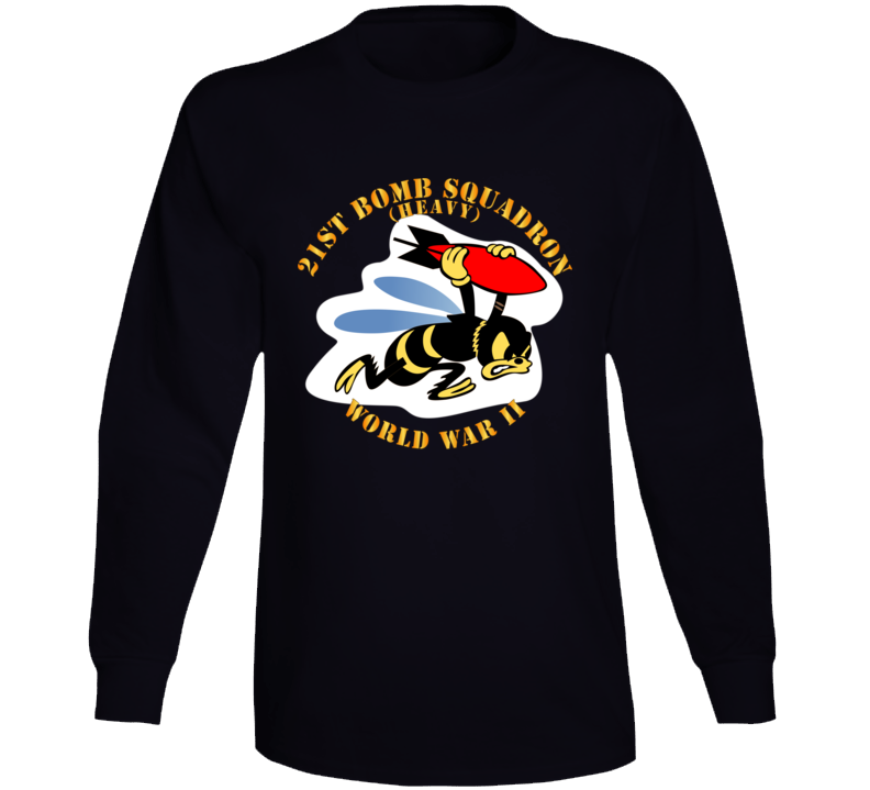 Aac - 21st Bomb Squadron - Wwii Long Sleeve