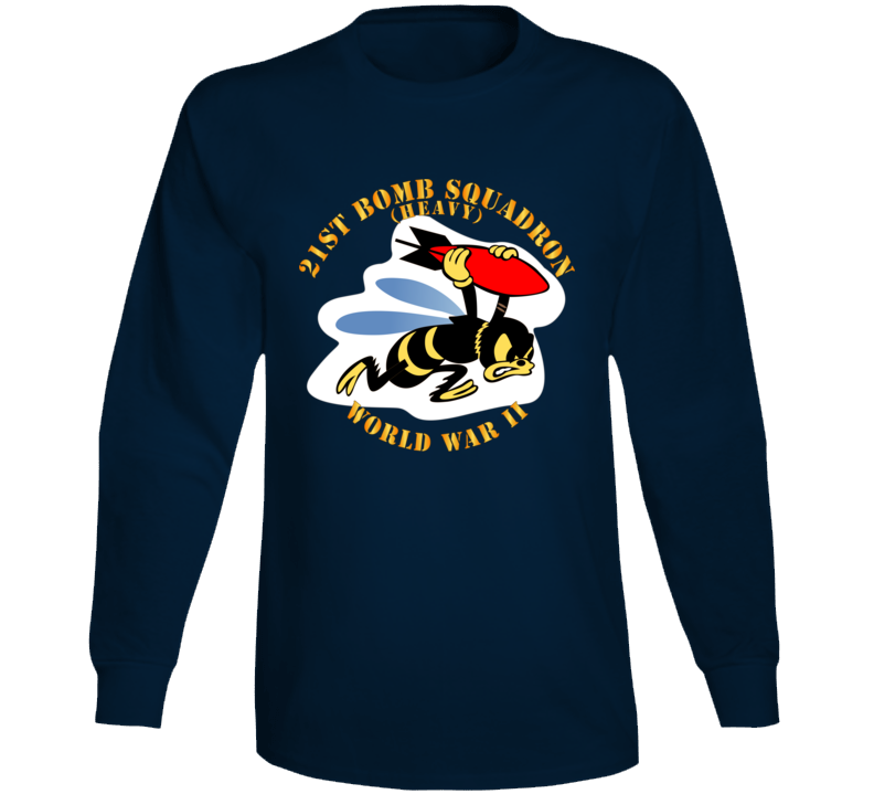 Aac - 21st Bomb Squadron - Wwii Long Sleeve