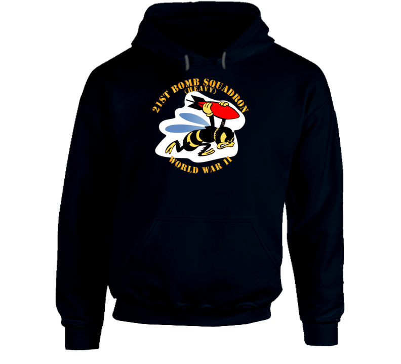 Aac - 21st Bomb Squadron - Wwii Hoodie