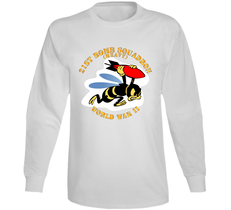 Aac - 21st Bomb Squadron - Wwii Long Sleeve