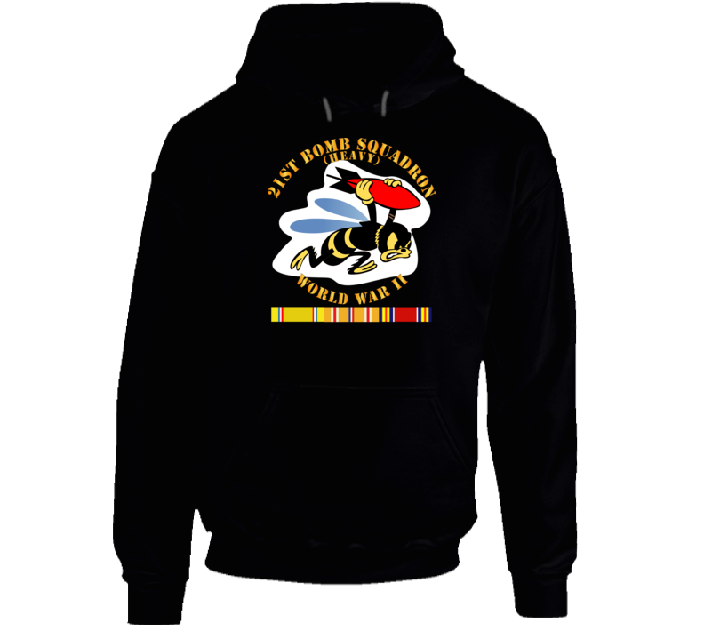 Aac - 21st Bomb Squadron - Wwii W Pac Svc Hoodie