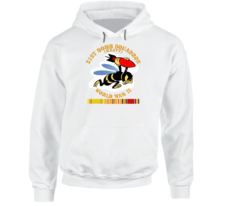 Aac - 21st Bomb Squadron - Wwii W Pac Svc Hoodie
