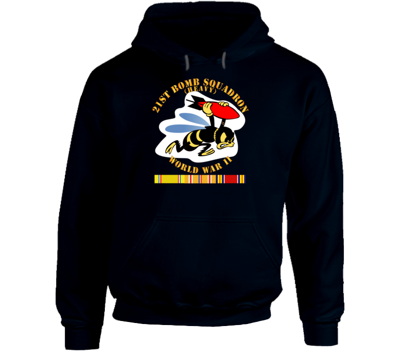 Aac - 21st Bomb Squadron - Wwii W Pac Svc Hoodie