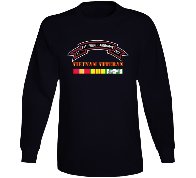 Army -11th Pathfinder Detachment - Vietnam Veteran Long Sleeve
