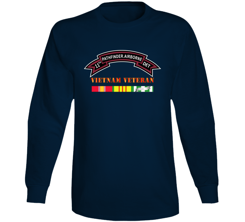 Army -11th Pathfinder Detachment - Vietnam Veteran Long Sleeve