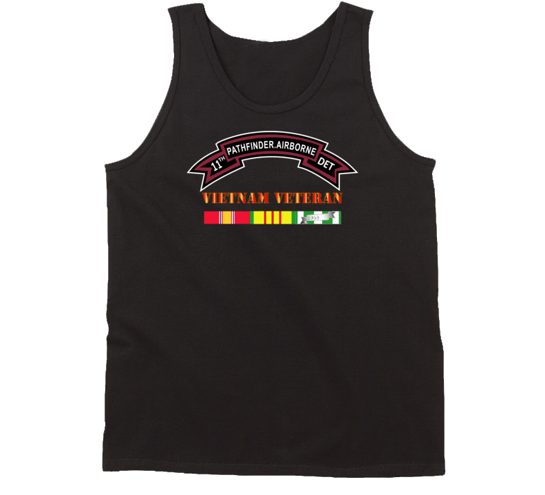Army -11th Pathfinder Detachment - Vietnam Veteran Tanktop