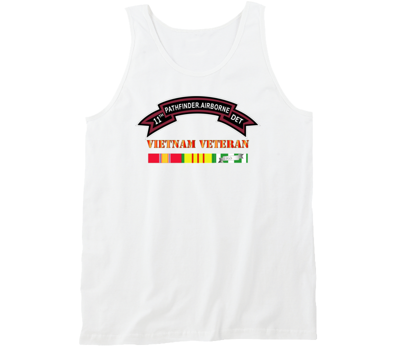 Army -11th Pathfinder Detachment - Vietnam Veteran Tanktop