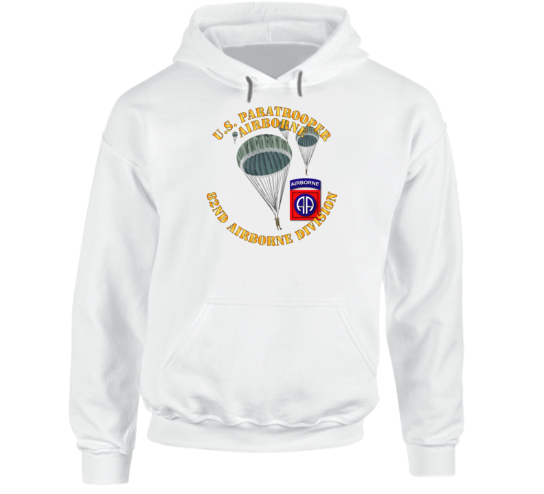 Army - Us Paratrooper - 82nd Wo Shadow Hoodie