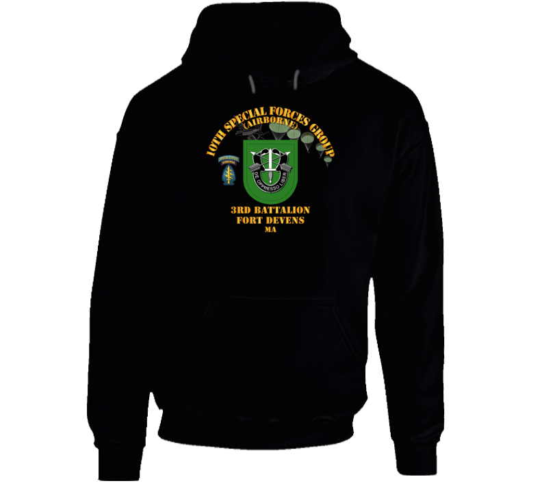 Sof - 3rd Bn 10th Sfg - Ft Devens Ma Hoodie