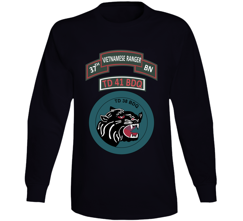 Arvn - 37th Vietnamese Ranger Batalion Long Sleeve