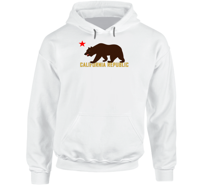 Govt - California Bear Star And Republic Hoodie