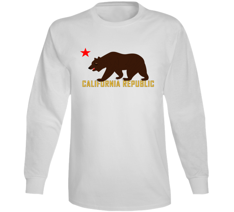 Govt - California Bear Star And Republic Long Sleeve