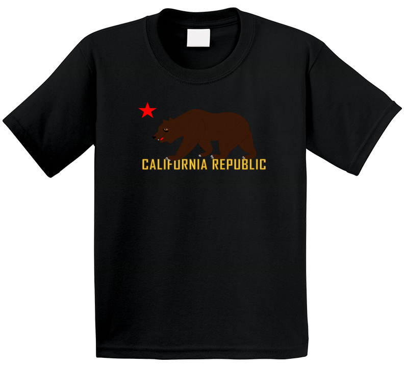 Govt - California Bear Star And Republic Kids