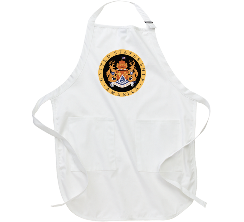 Navy - Uss America (cv-66) Wo Txt Apron