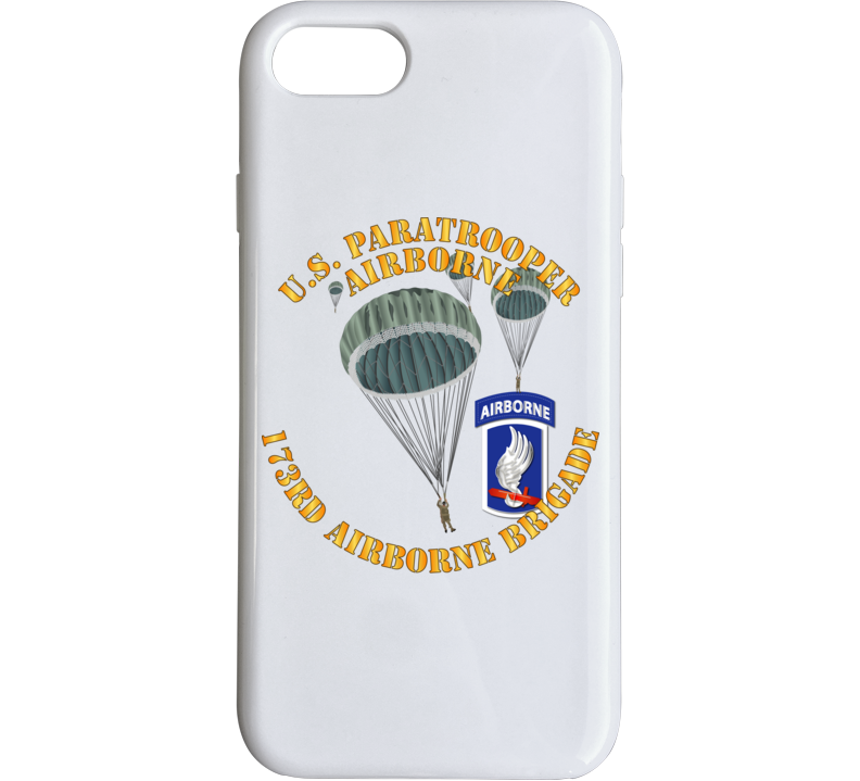 Army - Us Paratrooper - 173rd Airborne Bde Wo Shadow Phone Case