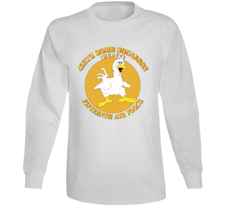 Aac - 455th Bomb Squadron - 15th Af - Wwii Long Sleeve
