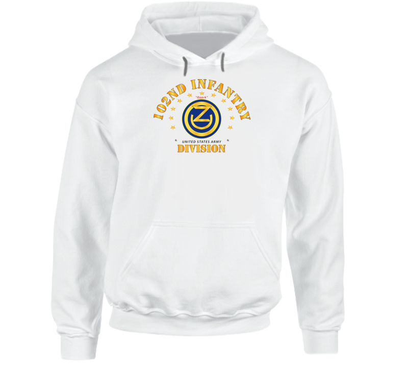 Army - 102nd Infantry Division - Ozark Wo Drop Hoodie