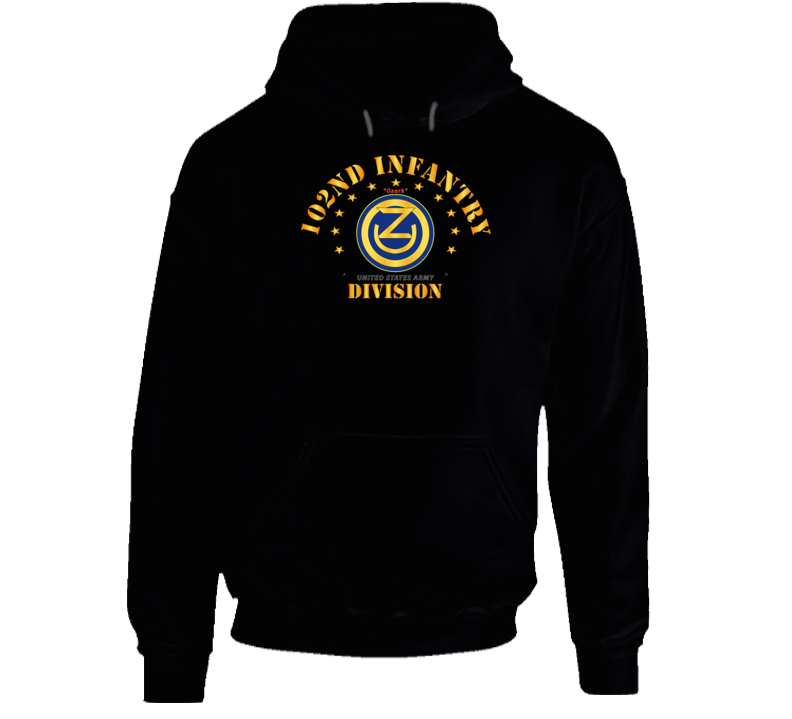 Army - 102nd Infantry Division - Ozark Wo Drop Hoodie