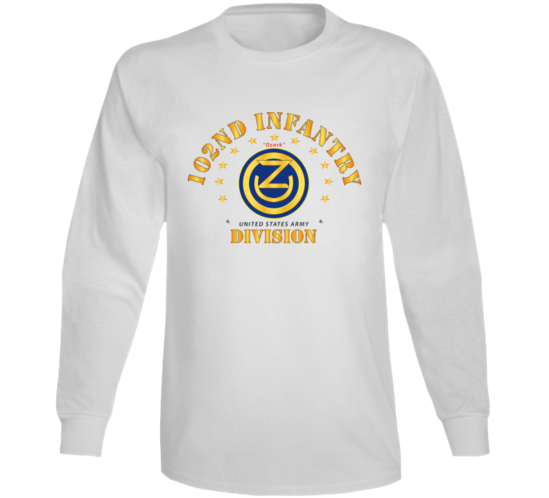 Army - 102nd Infantry Division - Ozark Wo Drop Long Sleeve