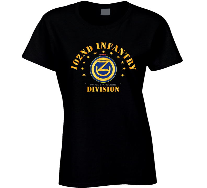 Army - 102nd Infantry Division - Ozark Wo Drop Ladies