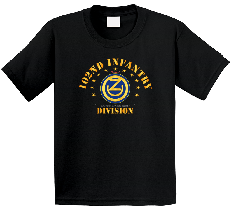 Army - 102nd Infantry Division - Ozark Wo Drop Kids