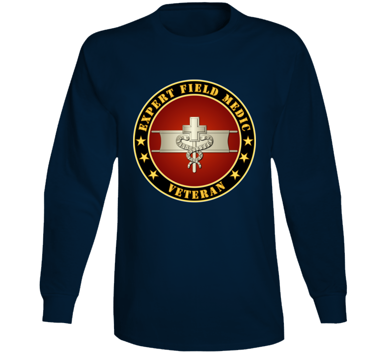 Army - Expert Field Medic Veteran Long Sleeve